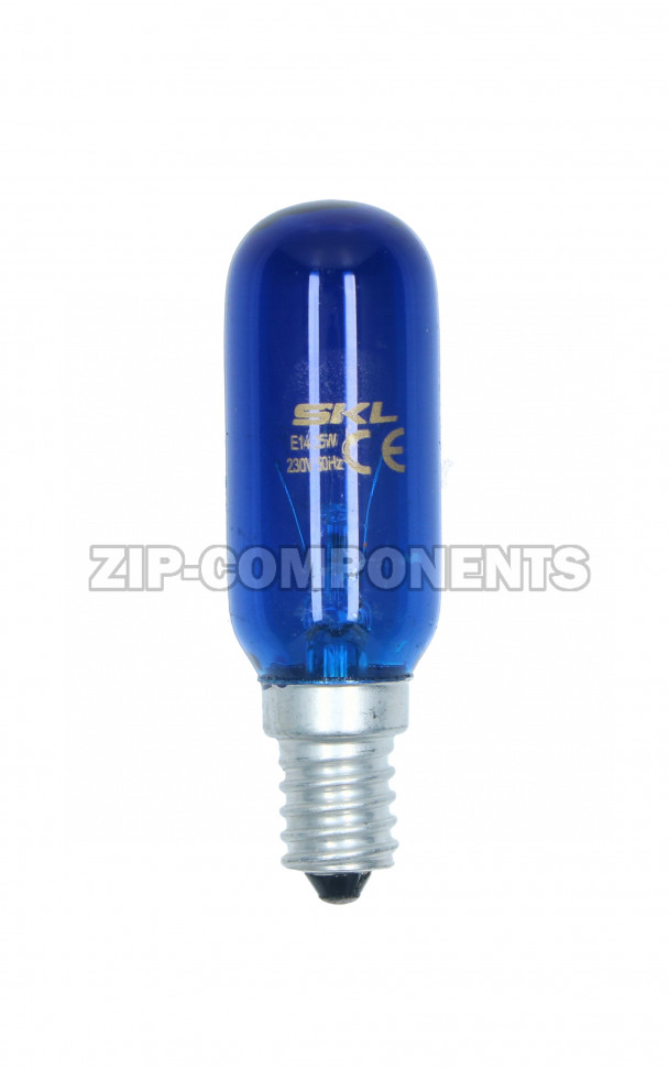 Лампа синяя для холодильника E14 25W Bosch 00612235
